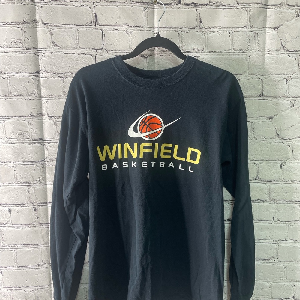 Basketball Graphic Long Sleeve T-Shirt